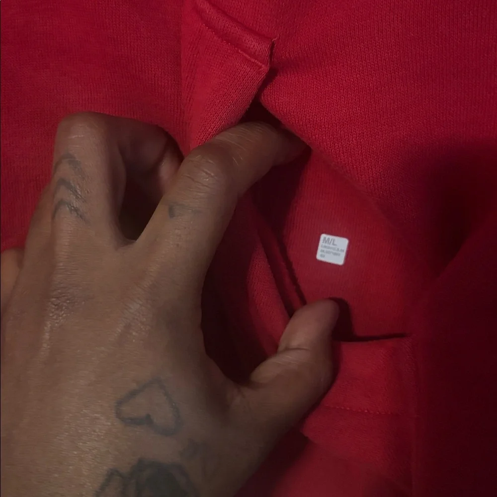 Lululemon Lunar New Year Scuba Oversized Funnel-Neck Half Zip
Dark Red - Picture 5 of 7